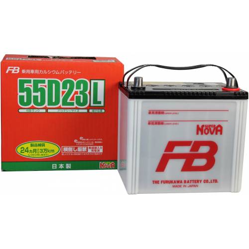 Аккумулятор автомобильный Furukawa Battery FB Super Nova 60 А/ч 550 А обр. пол. 55D23L Азия авто (232x173x225) D47