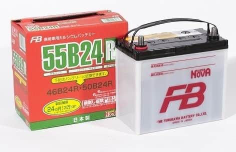 Аккумулятор автомобильный Furukawa Battery FB Super Nova 45 А/ч 570 А прям. пол. 55B24R Азия авто (238x129x227) B33 B34