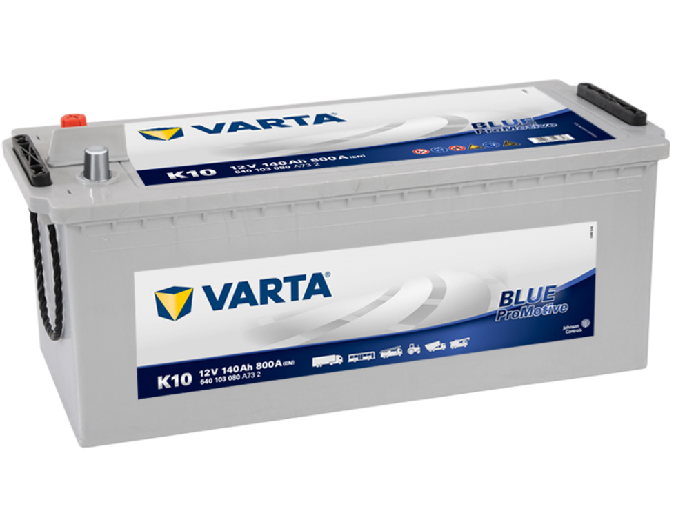 Varta PROmotive 12В 140А/ч 800А обратная полярн. стандартные клеммы