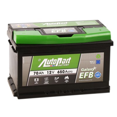 Аккумулятор автомобильный AutoPart 70Ah 640A обрат.