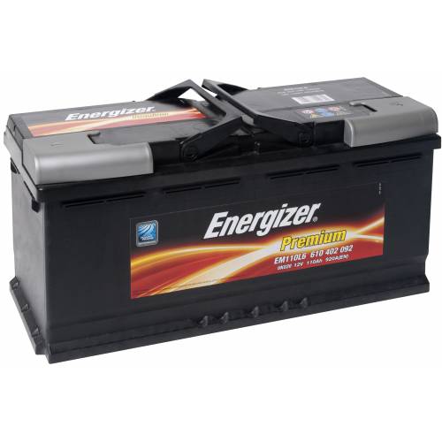 Аккумулятор автомобильный Energizer Premium 110 А/ч 920 А обр. пол. EM110L6 Евро авто (393x175x190) 610402  I1