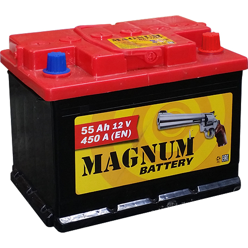 Аккумулятор автомобильный Magnum 75 А/ч 600 A обр. пол. Евро авто (278x175x190) E11 E44