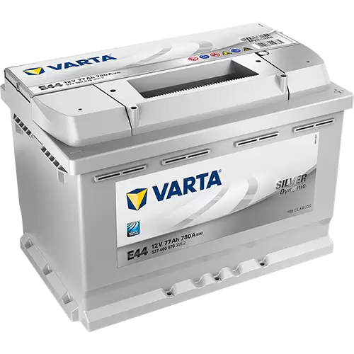 Varta Silver Dynamic 12В 77А/ч 780А обратная полярн. стандартные клеммы E44