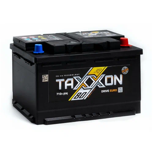 Аккумулятор автомобильный Taxxon Drive Asia 75 А/ч 680 А прям. пол. 85D26R Азия авто (259x175x221) с бортиком