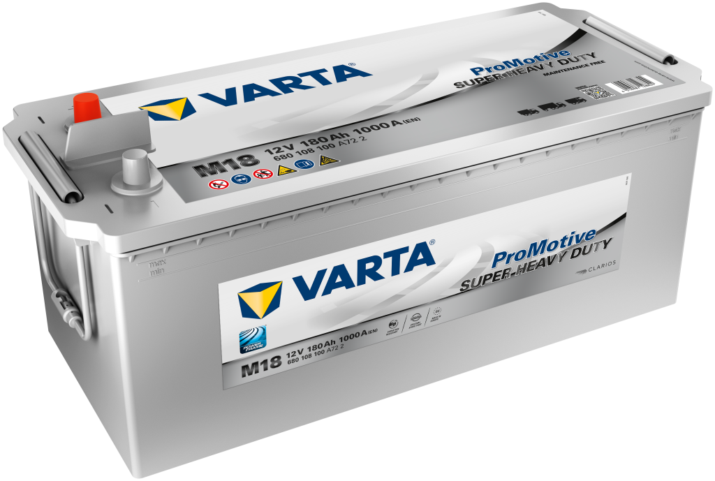 Varta PROmotive 12В 180А/ч 1000А обратная полярн. стандартные клеммы M18