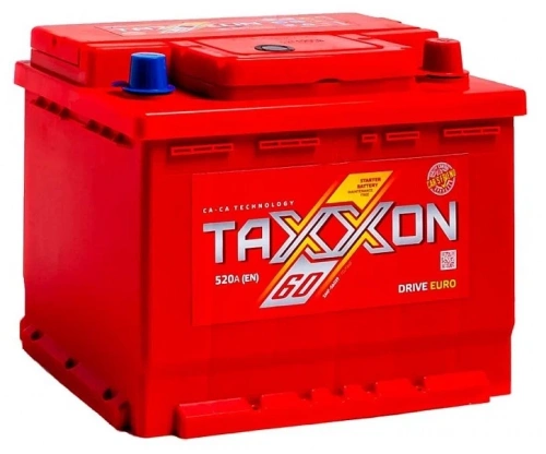 Аккумулятор автомобильный Taxxon EFB 60 А/ч 550 А обр. пол. Евро авто (242x175x190)